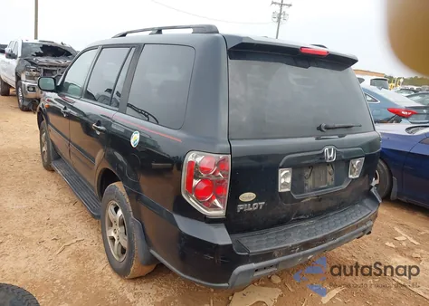 2007 Honda Pilot Ex-L from USA, damaged, VIN 5FNYF286X7B008253